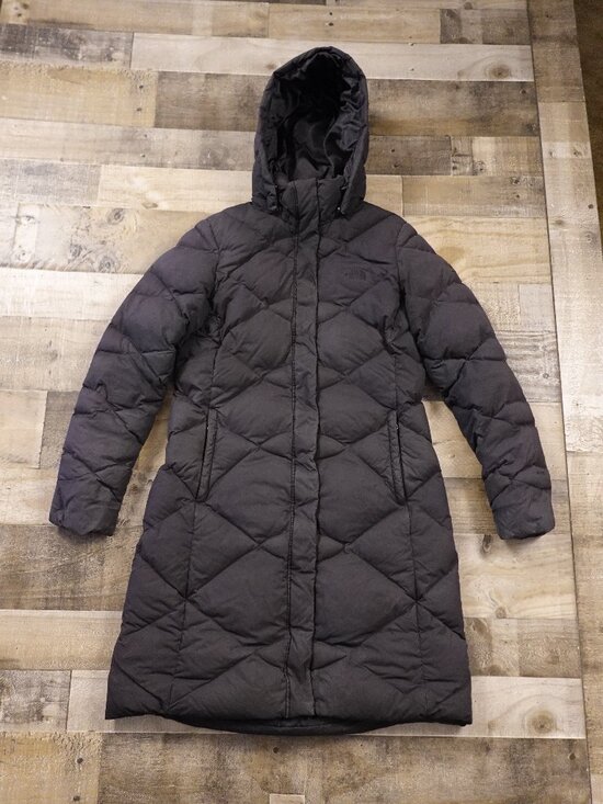The North Face Jackets & Blazers - The North Face Miss Metro Parka Women’s Medium Black 550 Down Hooded Long